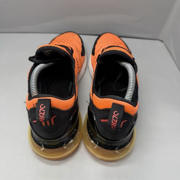 Nike Air Max 270 SF Giants Sneakers Orange Black White Men Size 9 Preowned